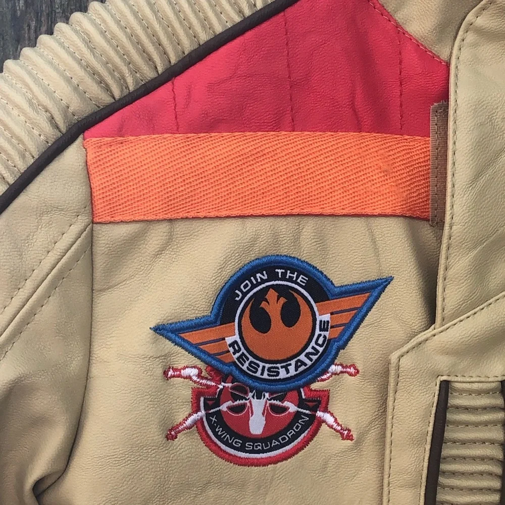 Disney store Star Wars faux leather Finn pilot jacket for kids - Picture 13 of 15